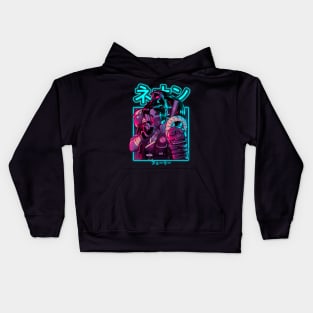 Neon Fury Kids Hoodie